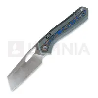 Vosteed Kroc - Satin - Aluminum & Ocean Micarta Taschenmesser