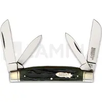 Marbles Congress Green Stag Bone Taschenmesser