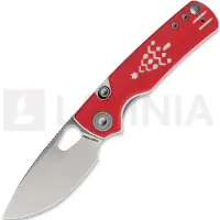 Vosteed Porcupine - Satin - G10 Taschenmesser, rot, weiß