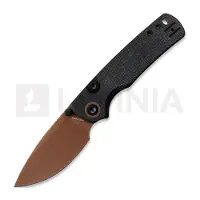Vosteed Porcupine T - Copper Dune - Micarta Taschenmesser, schwarz