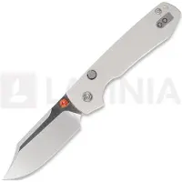 Vosteed Raccoon 2.0 Top Liner Lock - Satin Bowie - G10 Taschenmesser, weiß