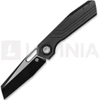 Vosteed Xeno - Blackwash + Satin - Titanium Taschenmesser, schwarz