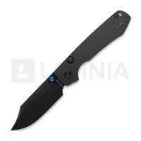 Vosteed Raccoon 2.0 Top Liner Lock - B/W Bowie - Micarta Taschenmesser, schwarz