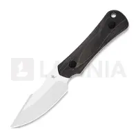 Kizer Cutlery Bone AEB-L Messer, Black Stabilized Wood, Satin