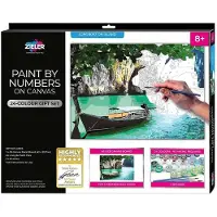 Zieler Paint By Numbers Elephants Kunsthandwerk