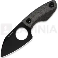 Kizer Cutlery Nightjar 1114A1 Blackwashed AUS-10, Norplex UltreX Micarta, Fahrtenmesser, Vincent Rizzo Design