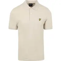 Lyle & Scott Poloshirt Plain Ecru