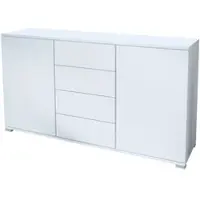 Vladon SIDEBOARD Santo Weiß matt