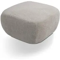 Masseno POLSTERHOCKER AMICO Modern Sitzhocker, Fußhocker Grau