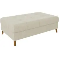 S-Style Möbel HOCKER Alma Beige Cord