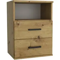 Masseno NACHTTISCH NOCTA 48/65,5/35 cm Eiche Artisan