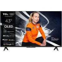 TCL T69C 43T69C, 109,2 cm (43"), 3840 x 2160 Pixel, LCD, Smart-TV, WLAN, Schwarz
