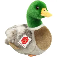HERMANN Teddy Teddy Hermann Wildente braun/grün 24 cm sitzend