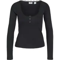 Noisy May Oberteil mit langen Ärmeln in Black1 | Gr.: XS