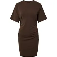 Pieces Pcalli Midikleid | Braun | L