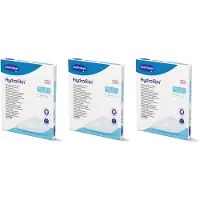 Hartmann Hydrofilm transparenter Folienverband 10x12,5 cm x3 3x10 St Verband