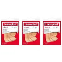 Leukoplast Elastic Strips 19x76/25x76/50x76/22 mm x3 3x40 St Pflaster