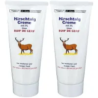 Dr. Sachers Hirschtalgcreme mit 3% Urea 2x 2x100 ml Creme