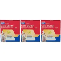 Gothaplast Gota-Derm thin hydrokoll.Wundpfl.steril 5x10 cm x3 3x10 St Pflaster