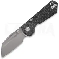 Vosteed Hedgehog - Bead Blast & Brushed - Micarta Taschenmesser, schwarz