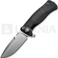 Lionsteel SR-11 Aluminum satin Taschenmesser, schwarz