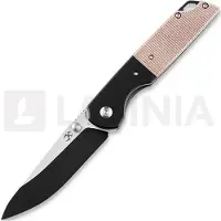 Kansept Knives Warrior Linerlock Micarta Taschenmesser, braun