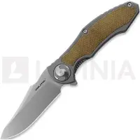RealSteel Exorcist Taschenmesser, Natural Micarta