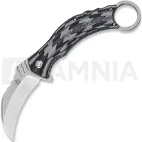 QSP Knife Eagle Karambit Taschenmesser, grau