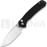 CJRB Pyrite Button Lock Black G10 Stonewashed Blade Taschenmesser