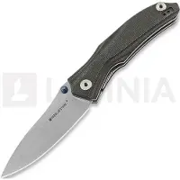 RealSteel E802 Horus Black/Micarta Taschenmesser