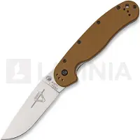 Ontario RAT-1 Taschenmesser, braun/satin