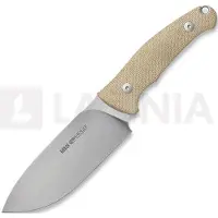 Viper Ranger - Stonewash - Natural Canvas Micarta Messer