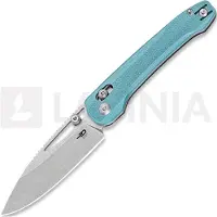 Bestech Cobber - Stonewash - G10 Taschenmesser, light blue