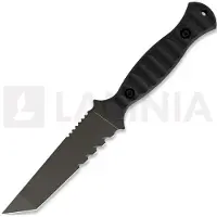 Toor Overlord Messer, Black G-10, Woodland Gun-Kote