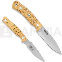 Casström Swedish Hunters Combo Messer, Stabilised Curly Birch