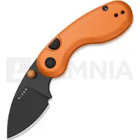 Kizer Cutlery Microbe 14C28N Taschenmesser, Orange Aluminum, Black PVD