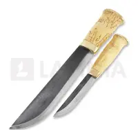Kauhavan Puukkopaja Double Leuku 210 Messer, natural