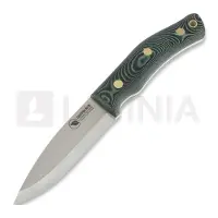 Casström No.10 Swedish Forest knife Sandvik Full Flat Birch Messer, blau