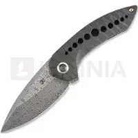 Kansept Knives ODD 21 Damascus Tiger Stripe Taschenmesser