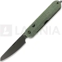 Rapax Mimi - Blackwash - Micarta Taschenmesser, grün