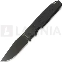 Rapax Buddy - Blackwash - G10 Taschenmesser, schwarz