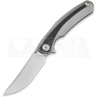 Bestech Sambac - Stonewash + Satin - Titanium + Marble CF Taschenmesser