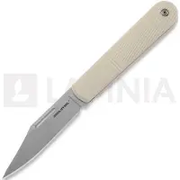 RealSteel Barlow RB-5 Clip Point, Ivory G-10