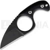 Fred perrin Le Shorty Black Neck Knife Halsmesser