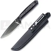 RealSteel Dex Apex, Black G-10 & Damast Carbon Fiber, DLC