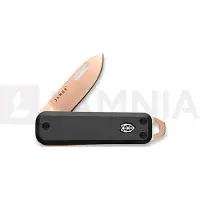 The James Brand The Elko - Black / Rose Gold / Aluminum / Straight Taschenmesser