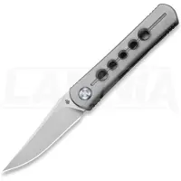 Kizer Cutlery Feist 2 X Series Clip Point Taschenmesser, Gray Titanium, Stonewash