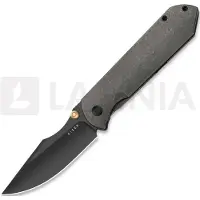 Kizer Cutlery Harpoon Fold Elmax Taschenmesser, Gray Titanium, DLC