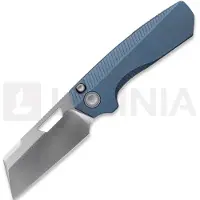 Vosteed Nip-L - Satin & Brushed - Titanium Taschenmesser, blau