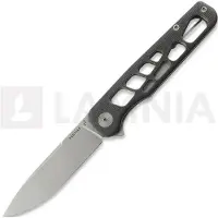 Tactile Knife Rockwall Flipper V2 Skeletonized - Stonewash - Titanium Taschenmesser, schwarz